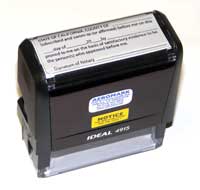 california jurat stamp